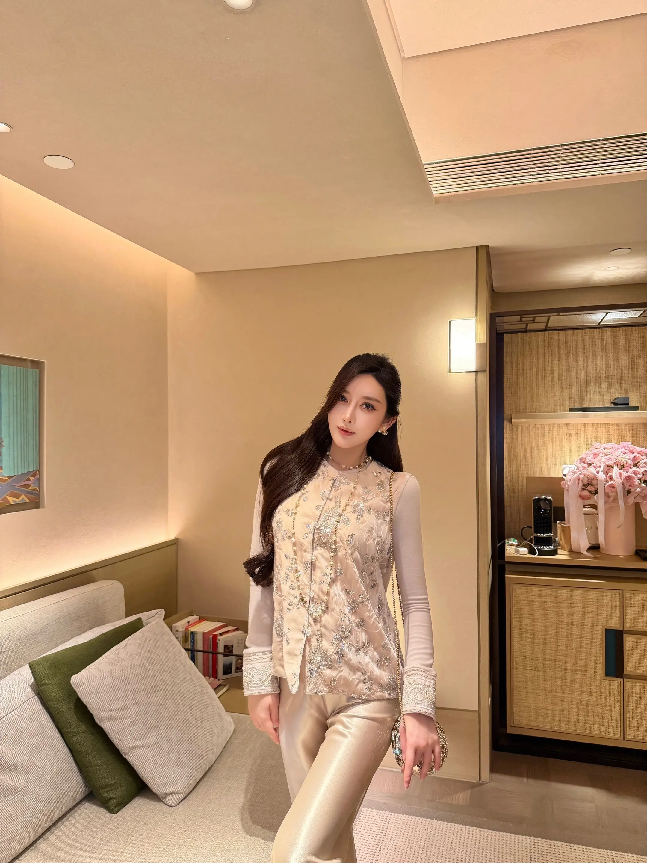 国风小背心一套都自留啦… 🫶🏻。