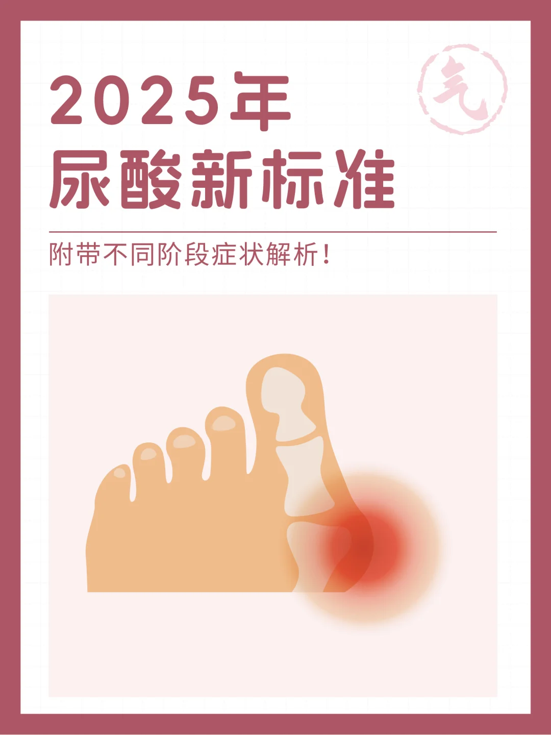 2025年，尿酸新标准！快来自测