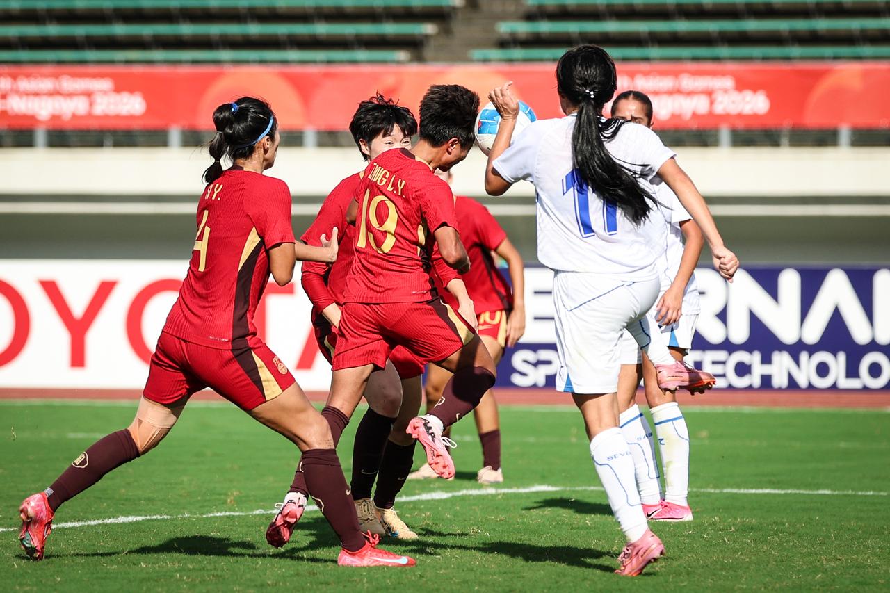 今天下午14：00，亚运会女足1/4淘汰赛，中国队对越南队。从历史交锋看，中国