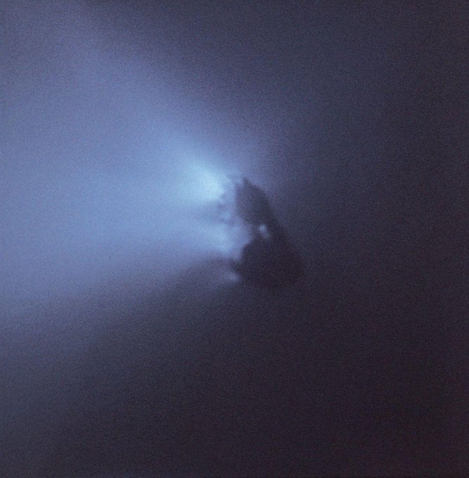 乔托探测器观测到的哈雷彗星（1986年）​​​