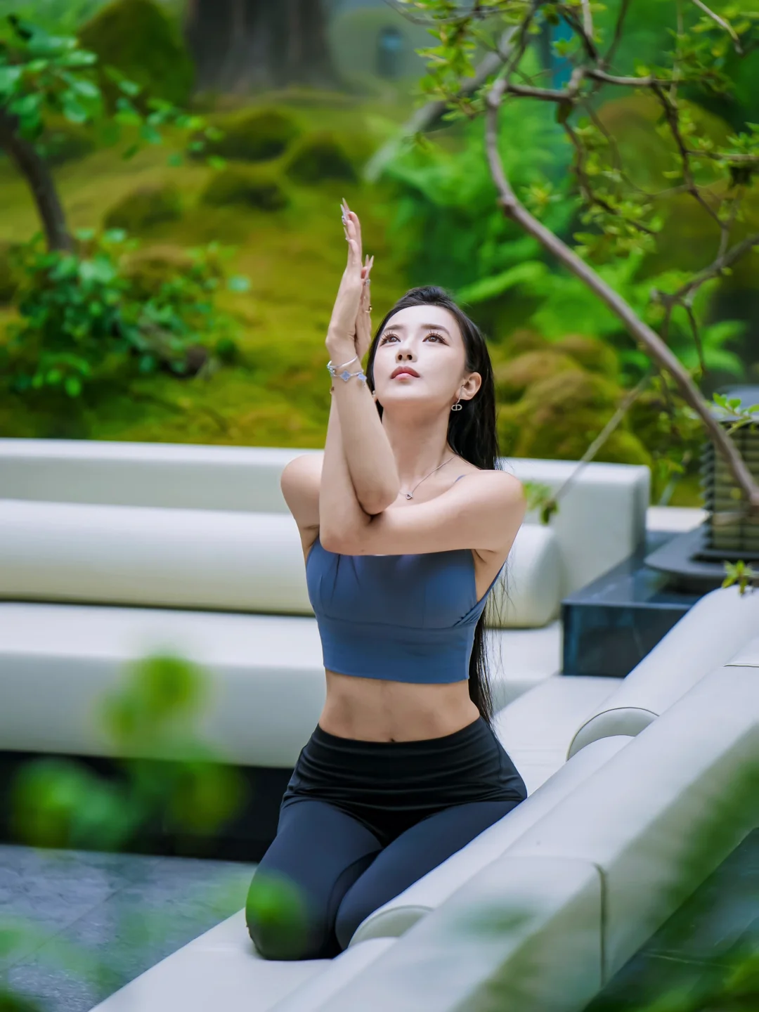 一场美好的丛林瑜伽疗愈