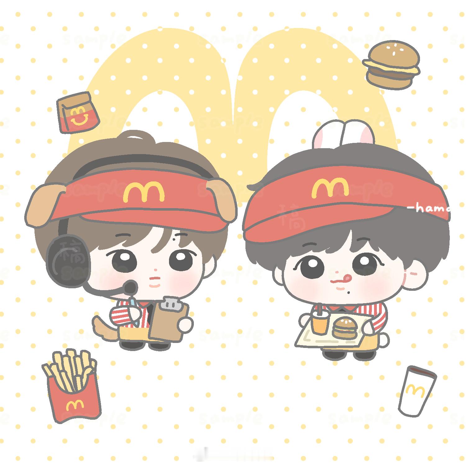 博君一肖叭叭啦叭叭欢迎光临麦当劳🍔૮₍˶•⤙•˶₎ა