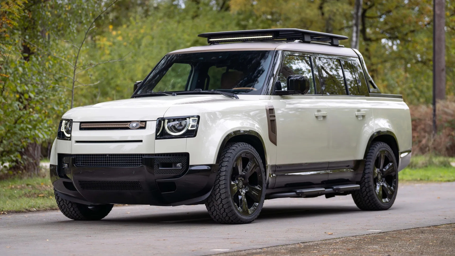 路虎卫士皮卡，来自HeritageCustomsValiance的出品~[哆