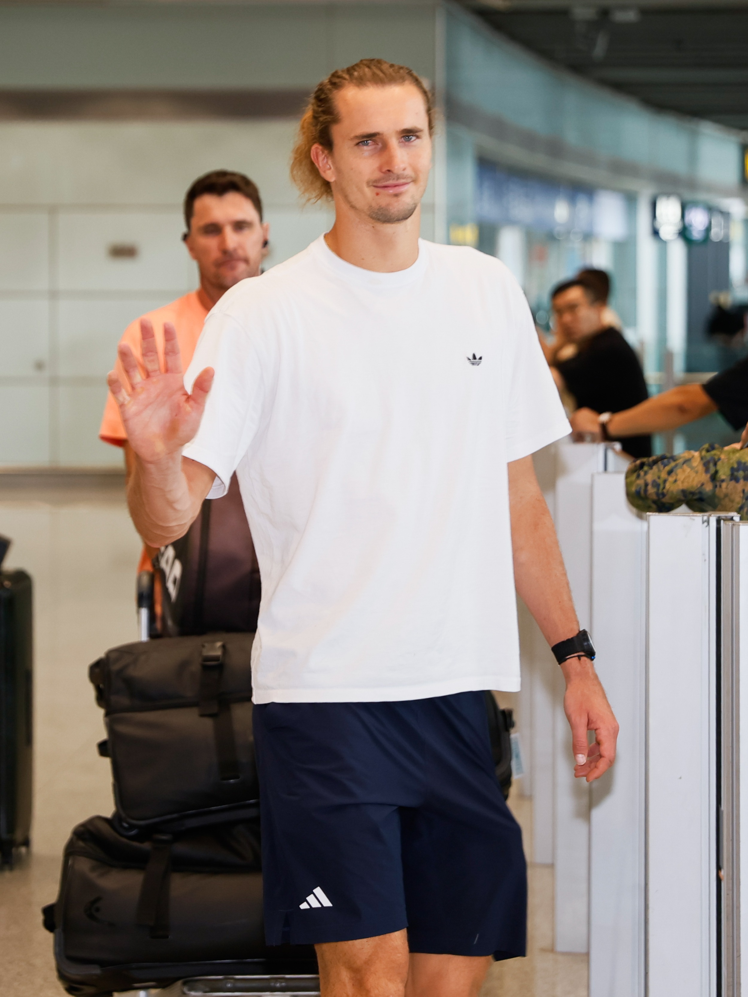 2026中网中网男单头号种子，刚刚获得拉沃尔杯的兹韦列夫抵达🛬北京。今年两获