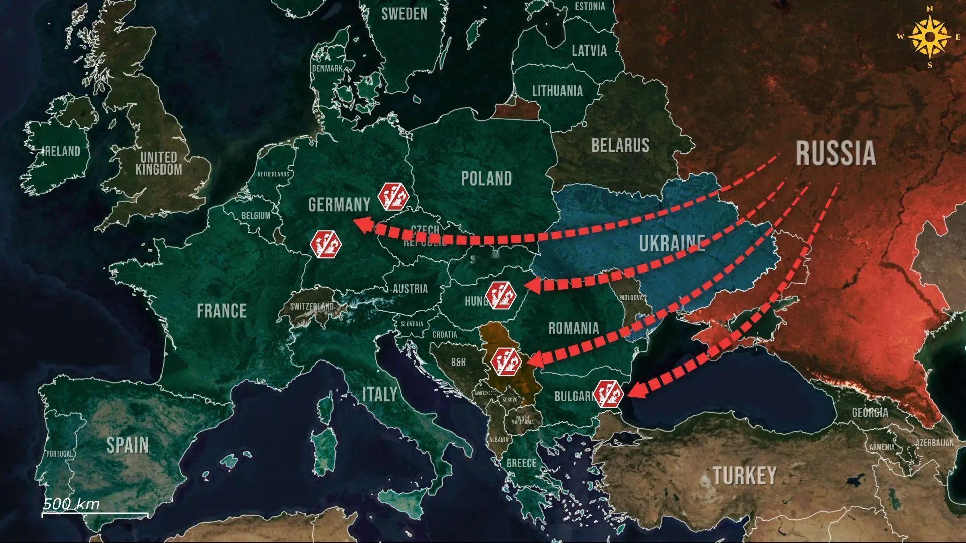 乌媒：美国对俄罗斯能源子公司的制裁引发了冷战以来欧洲最大规模的国有化浪潮。在华