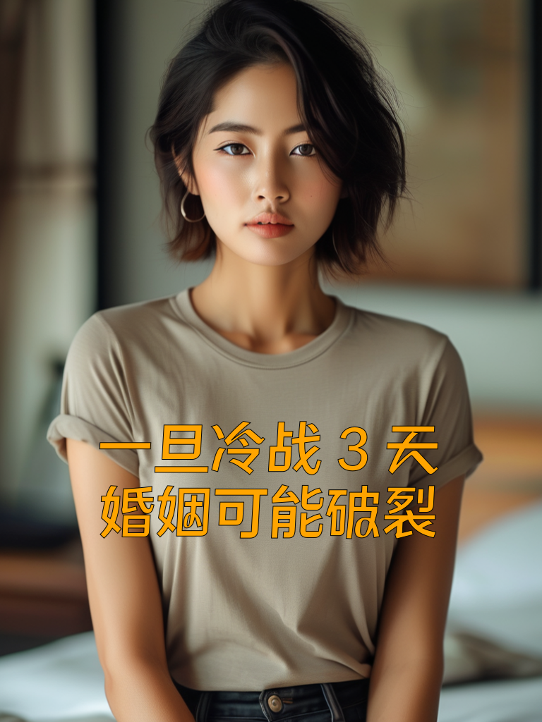 一旦冷战3天，婚姻可能破裂