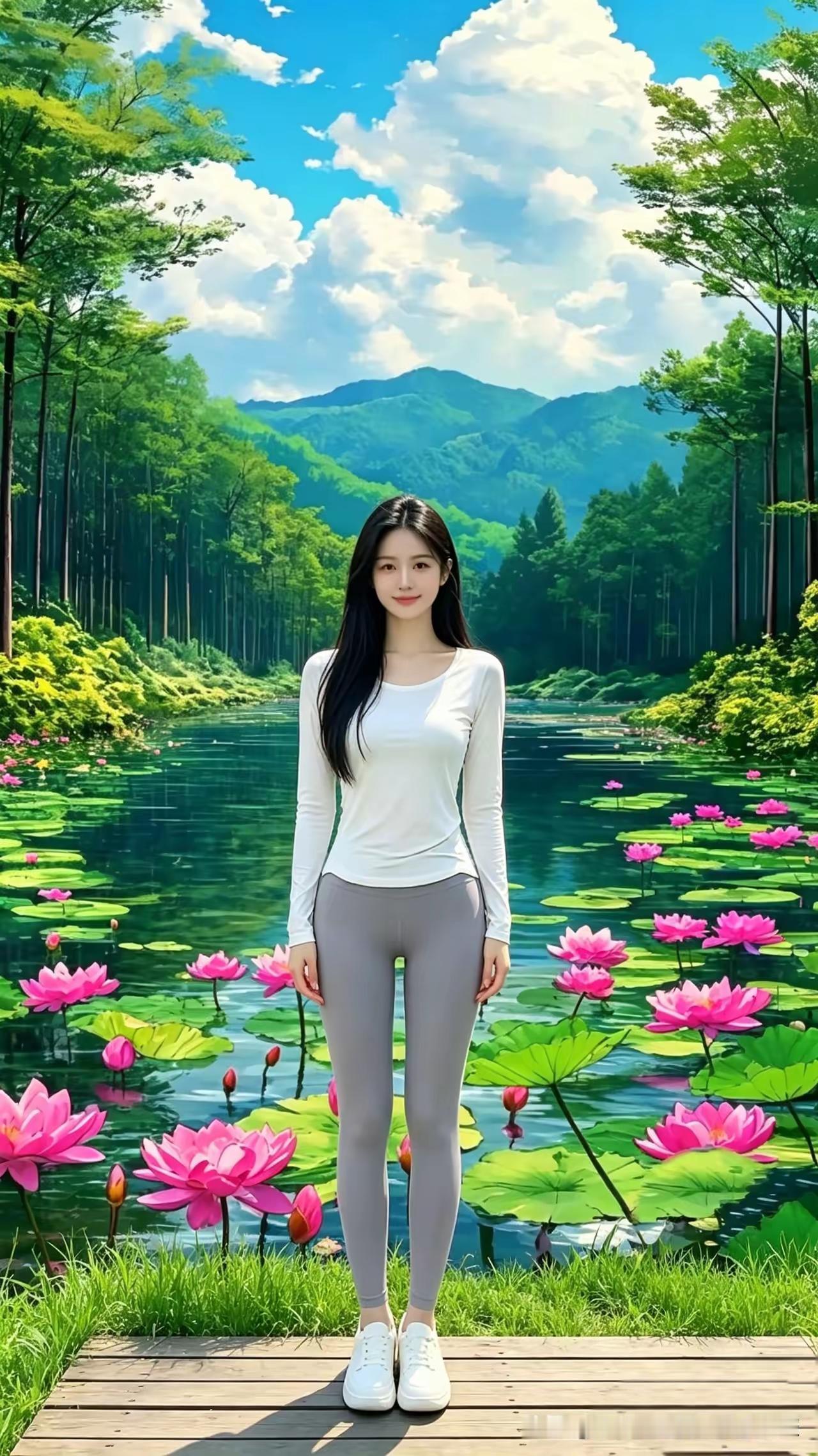蝶恋花·盛夏盛夏骄阳如火燎。翠影蝉鸣，躁意心头绕。巷尾槐荫人语悄，竹摇风动清凉