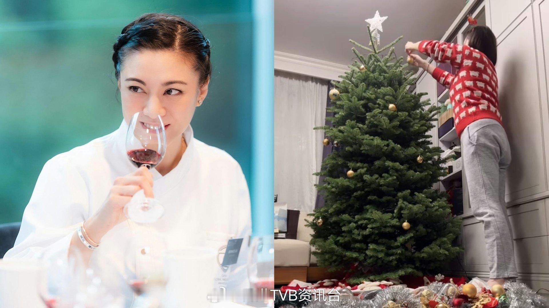 香港01：廖碧儿转跑道搞红酒生意风生水起　布置圣诞树豪宅意外曝光现年46岁的廖碧