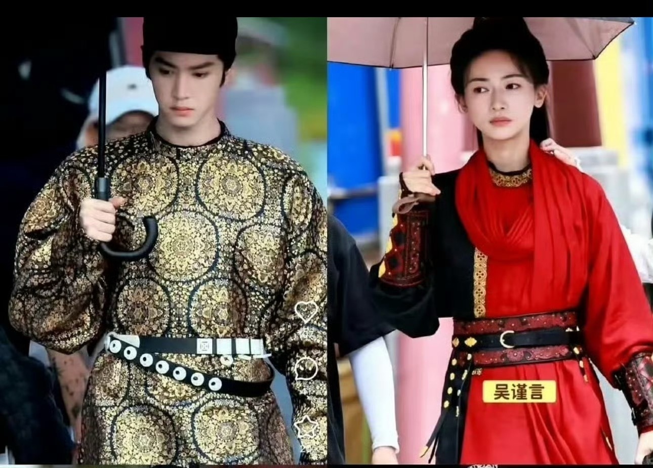 谁设计的口水巾，现在的古偶剧妆造这一块大部分都不及格。​​​