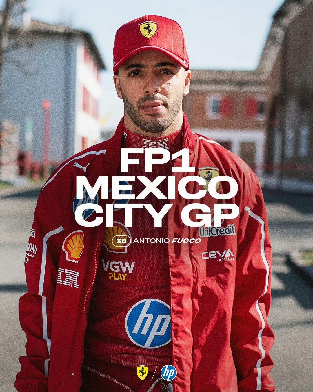 根据F1本赛季新规，每支车队都要给年轻车手安排四次参加FP1的机会。法拉利车队