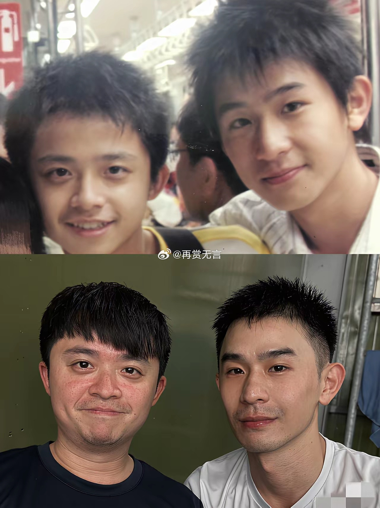 果然人长得帅，就算老了依旧是法拉利。