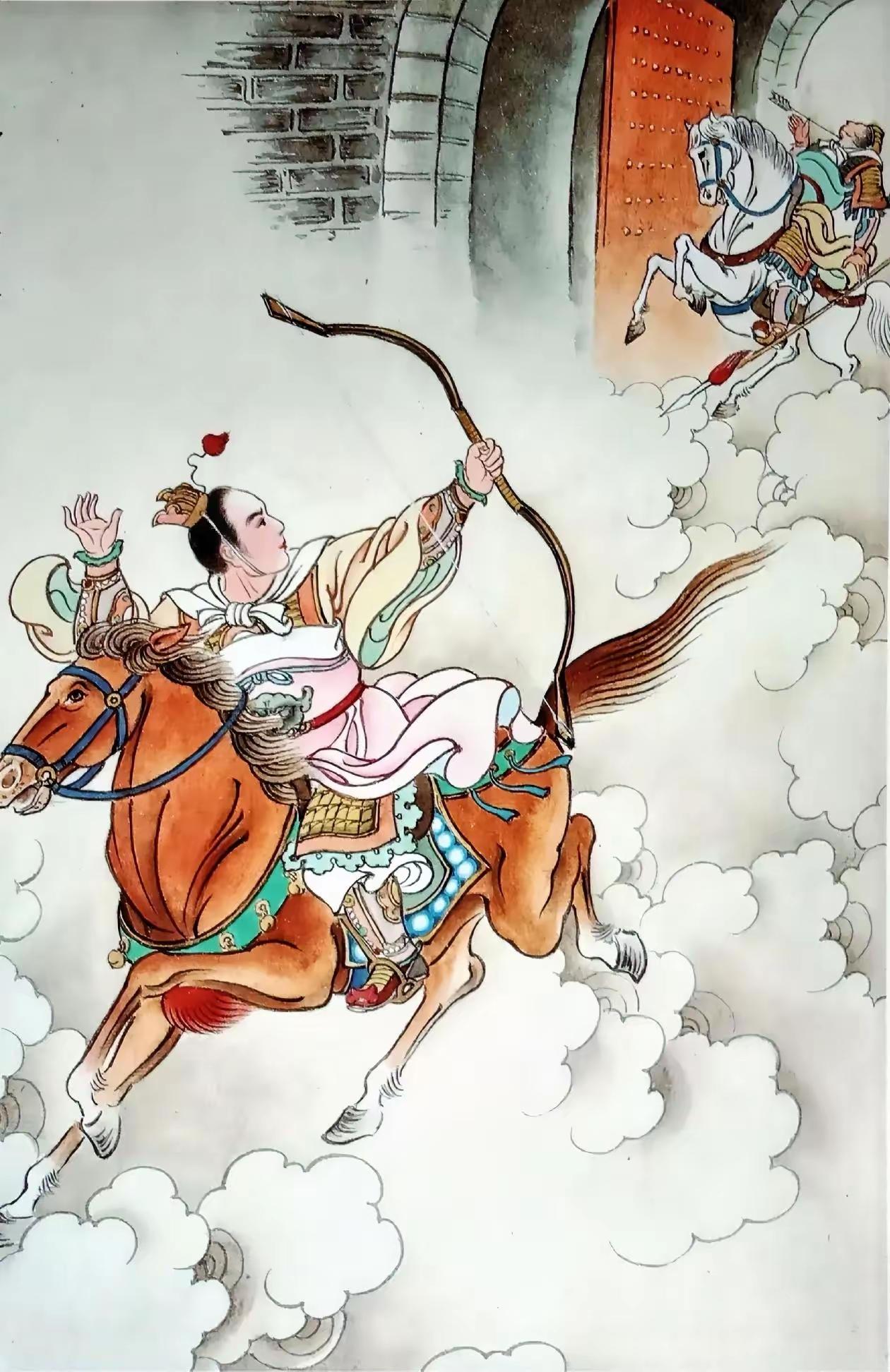 这是历史上的那个故事情节。