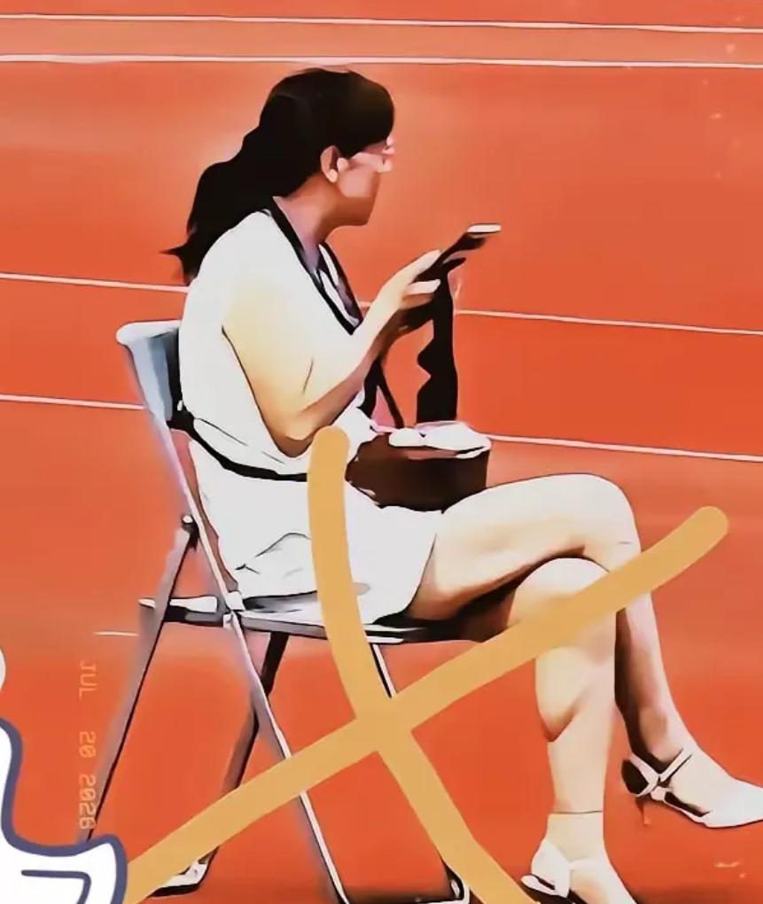 这个女子，就因为升国旗时坐着看手机，被公司开除，并且宣布“永不录用”！202