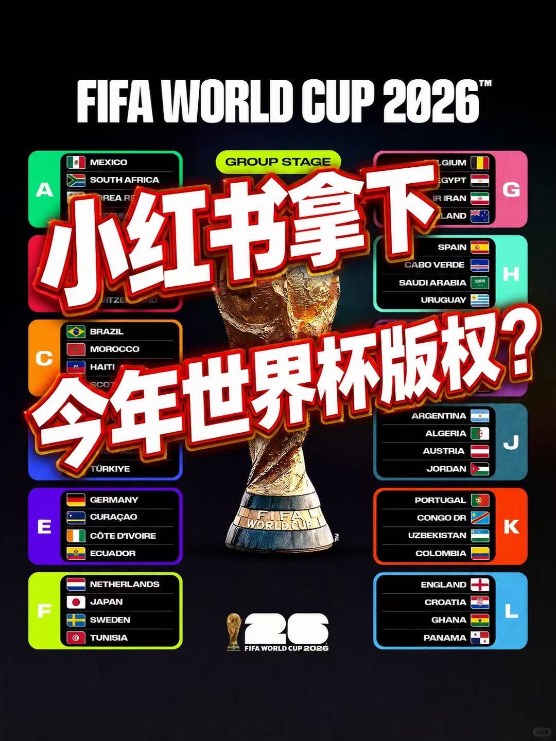 曝小红书拿下2026世界杯转播权别误会小红书只是蹭热度，平台早和国足梯队深度合