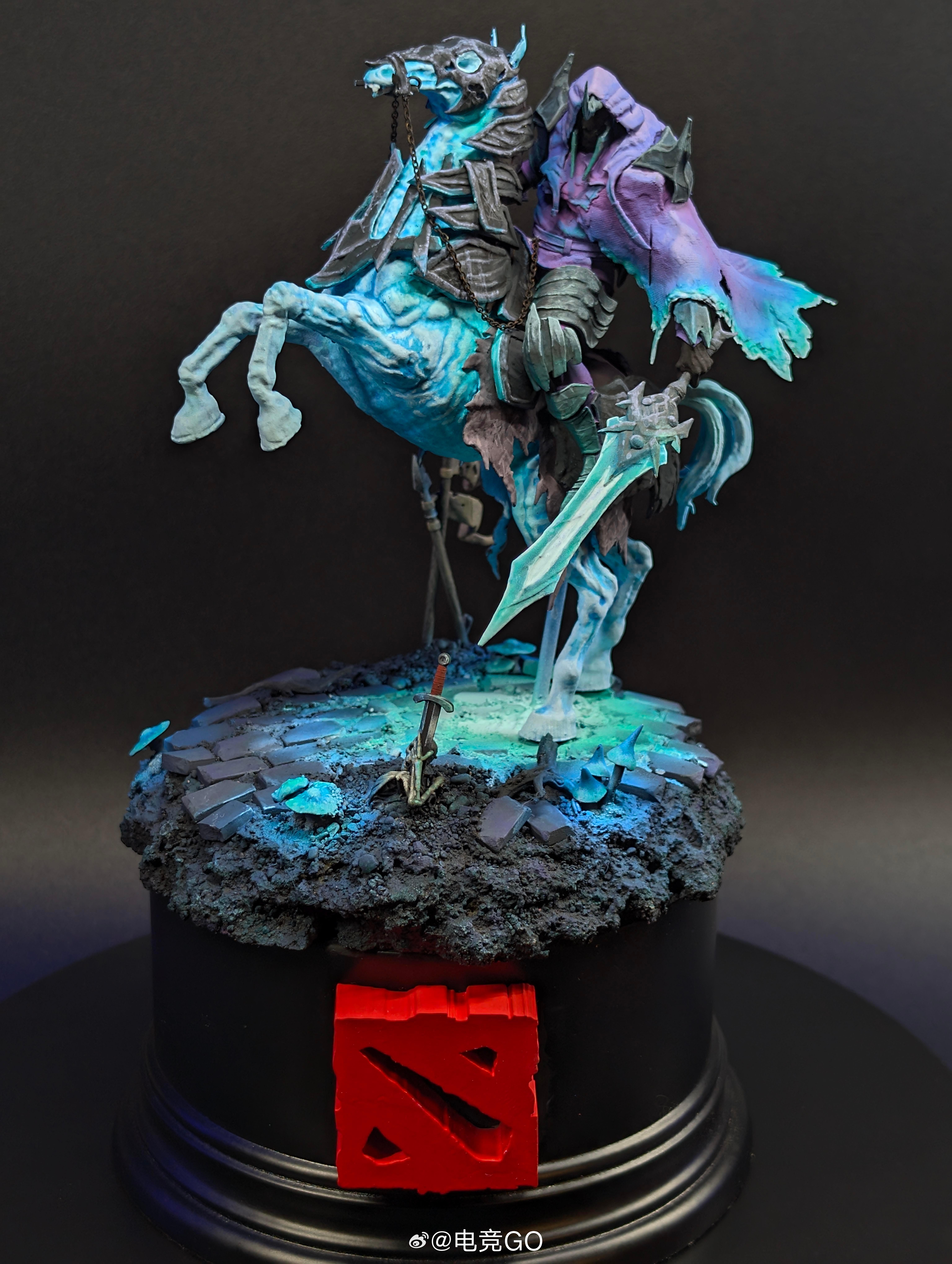 帅气的亚巴顿手办dota2手办GODOTA2byValkyr_min
