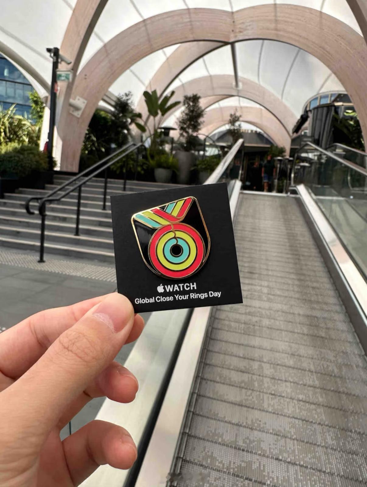 有Applewatch的小伙伴今天运动完成合上圆环就可以去Applestor