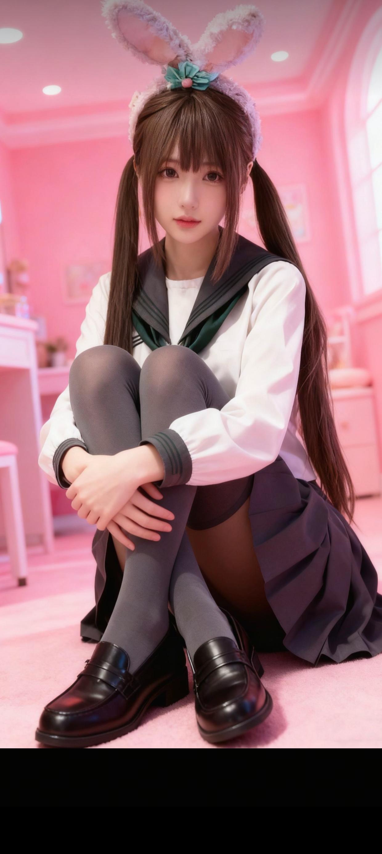 少女风写真照甜美小仙女的穿搭