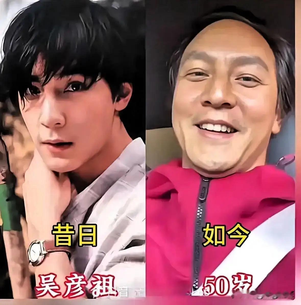 港台男神的今昔对比照，周星驰、黎明、吴彦祖、焦恩俊、梁家辉，五张曾经惊艳了时光的