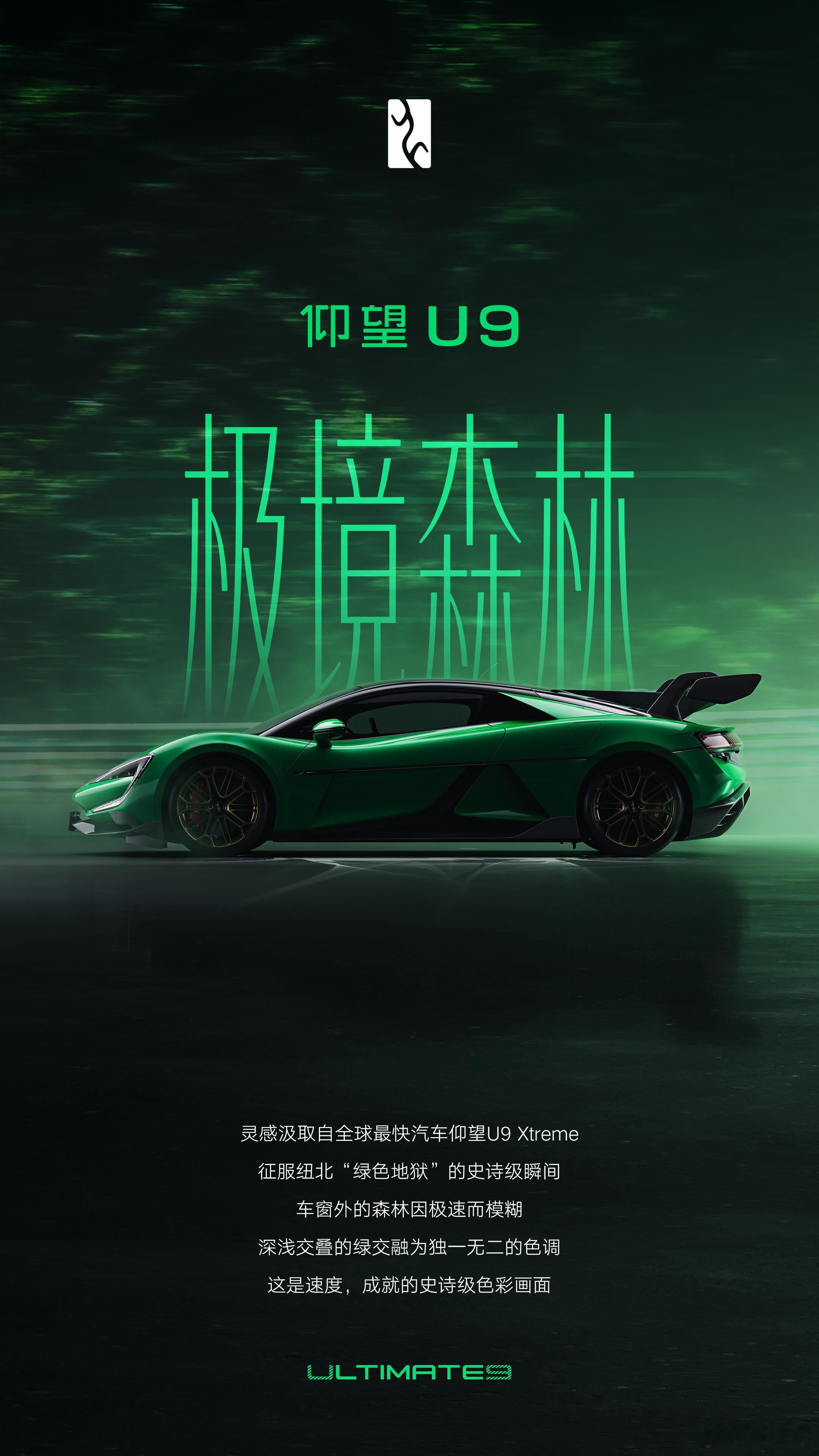 仰望U9这个新颜色好骚，我很喜欢！仰望U9专属纪念色上市