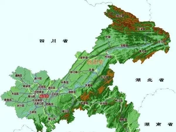 重庆有山有水风水极佳，交通发达，城建世界级，出门见山不好吗？只有隔壁那些以种地为