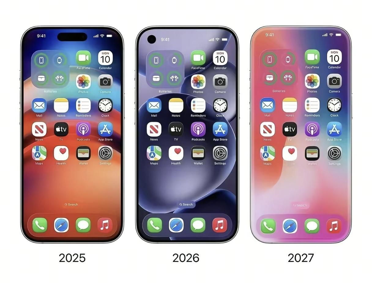 苹果屏下3D蓄势待发没有iPhone19只有iPhone202026苹果会推