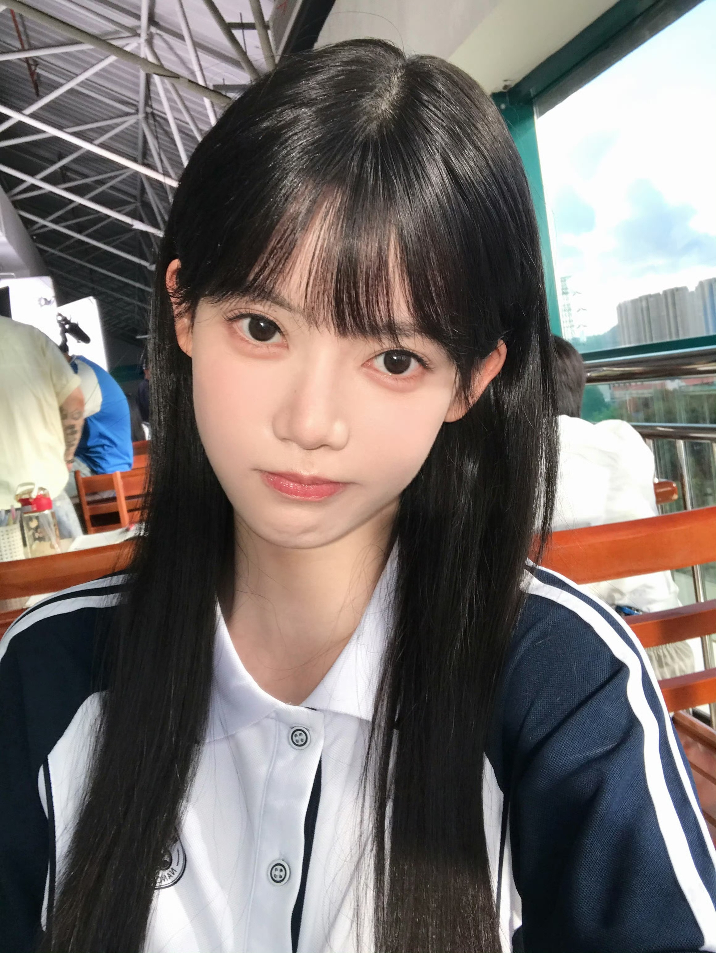 以为是内娱来新人了这个孙珍妮齐刘海也太惊艳了吧！！大事很妙啊！！完全青春校园女主