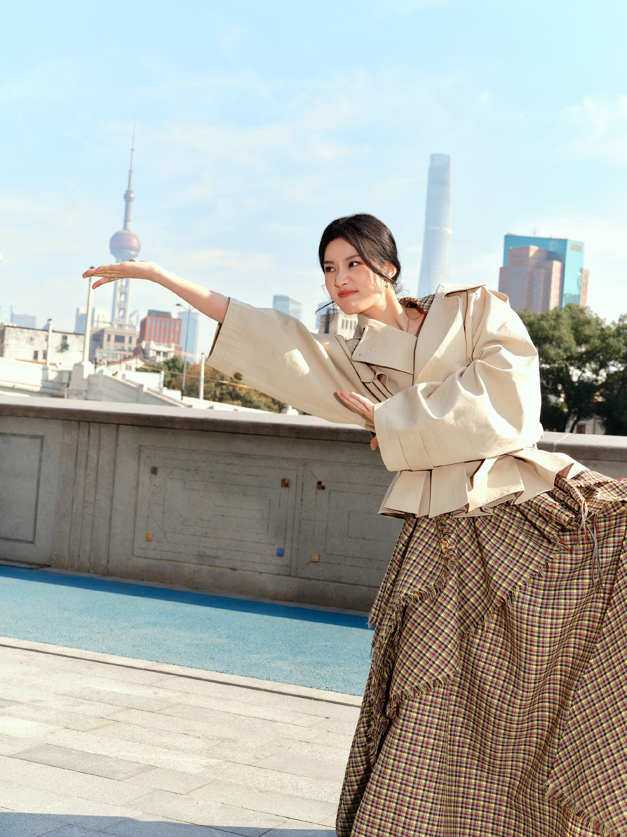 感觉到了上海就像到了卢昱晓的舒适区，又放松又快乐