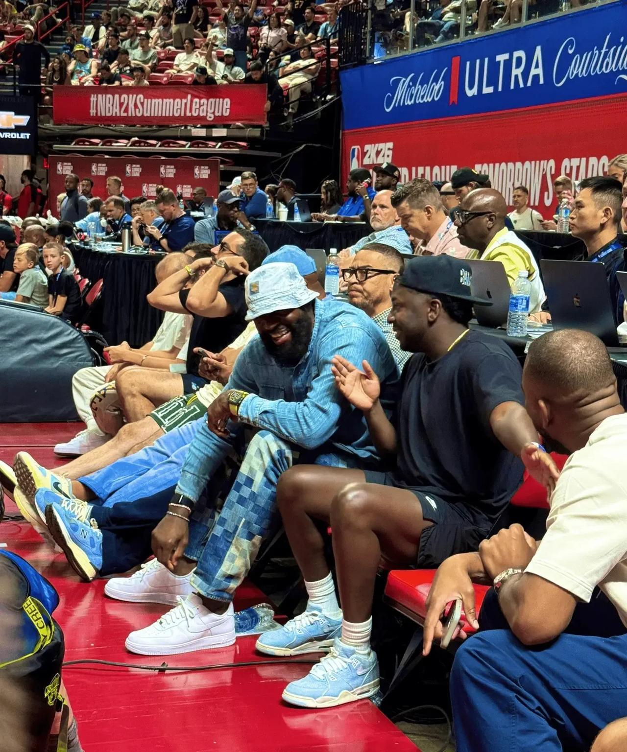 NBA情报局7月13日讯杨瀚森夏联首秀这数据板看着平平无奇？细品吓死人！8