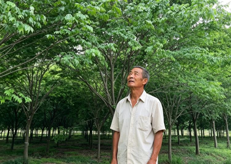 35亩榉树，本以为能卖630万，现在60万都没人要！这就是安徽广德罗贵云的现状。