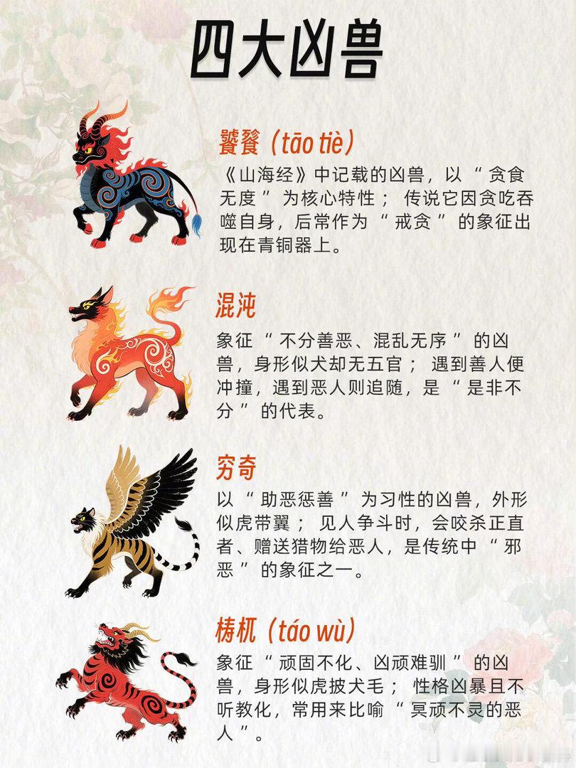 最全中国四大神兽合集​​​
