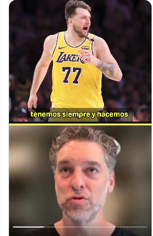 加索尔对东契奇的忠告，告诉他要谨慎对待复出之战。加索尔说：“尽管，作为球员来说，