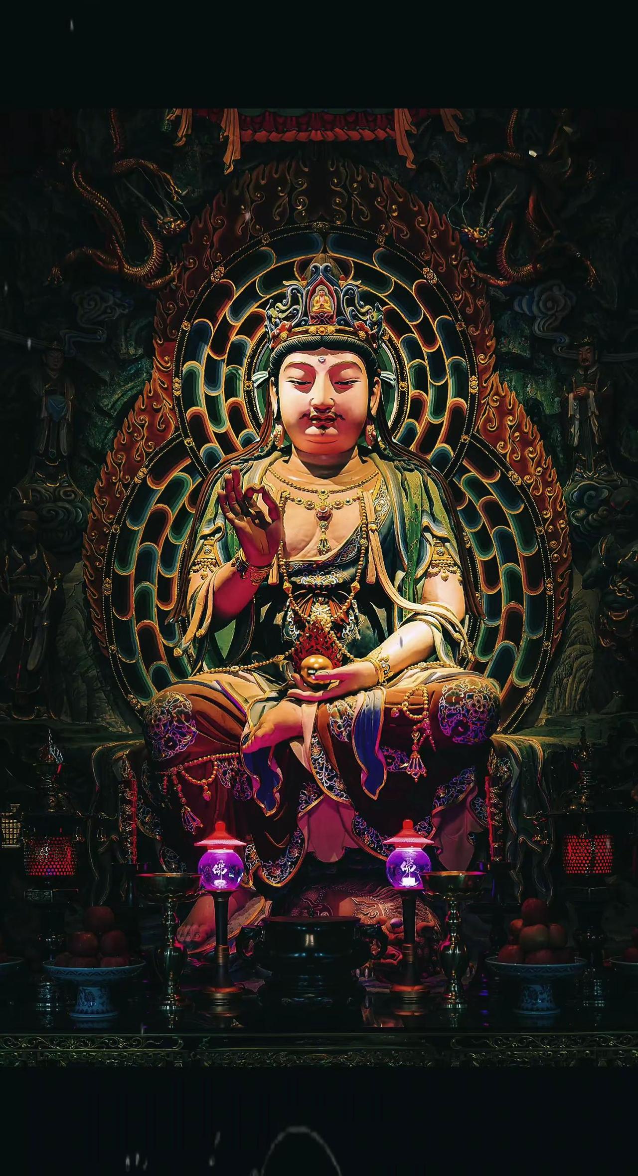 黛螺顶地藏王菩萨🌹🌹🌹。佛教圣地黛螺顶地藏王菩萨祈愿众生所求皆所愿