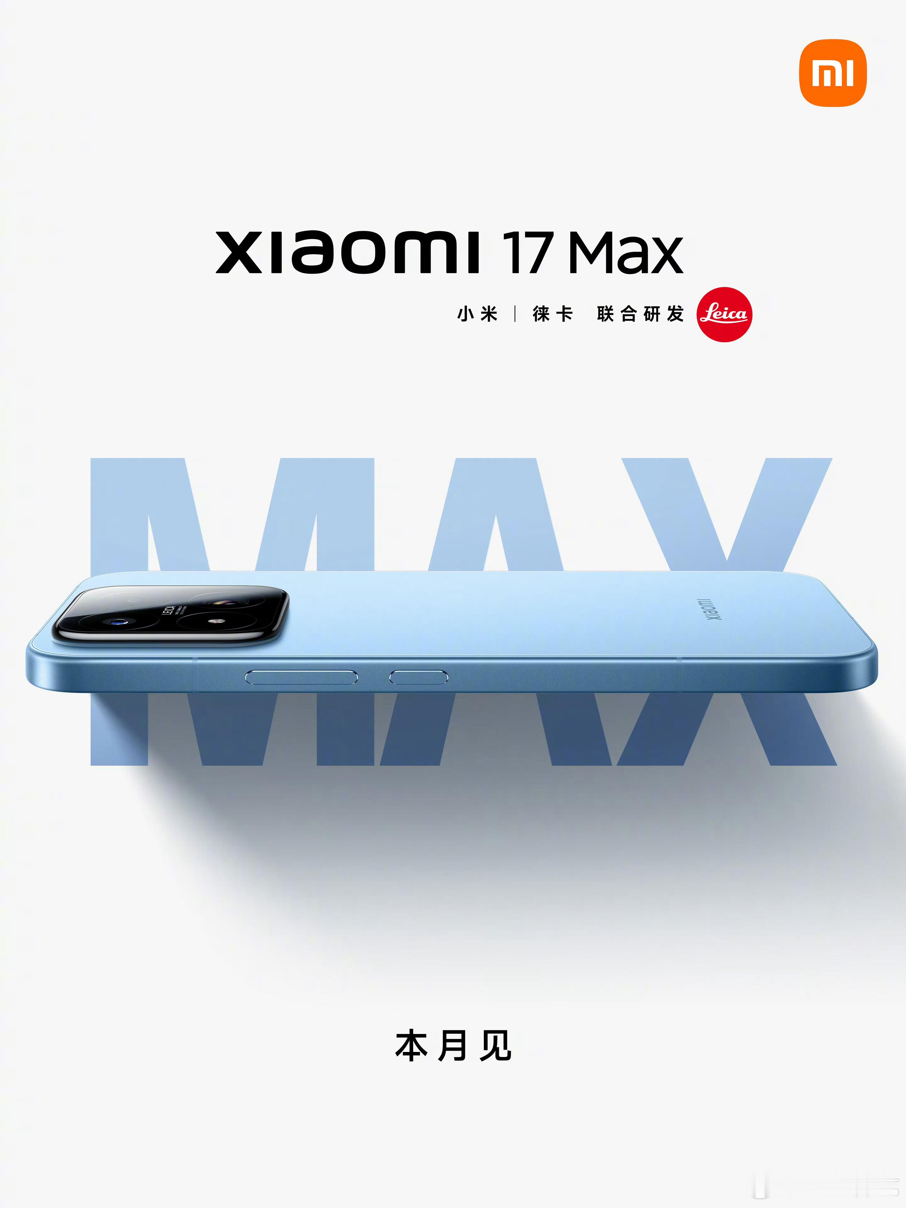 小米17Max来了今年是捅了Max窝了吗，感觉全都是Max和ProMax，小