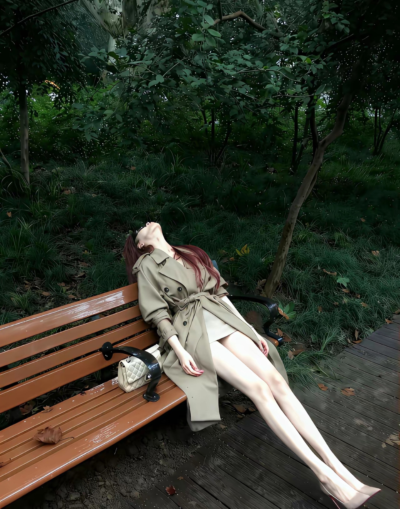 冷白皮长腿控不一样的感觉<!-...