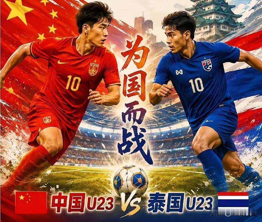 亚运中国男足未必能赢泰国队！北京时间今天下午2：00点，亚运男足1/4决赛将在