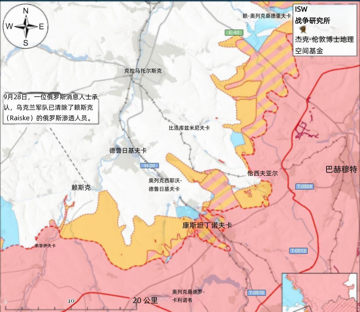 决战双子城：乌军透露红利曼北部反攻细节俄方军事博主发布前线战场信息。乌军部