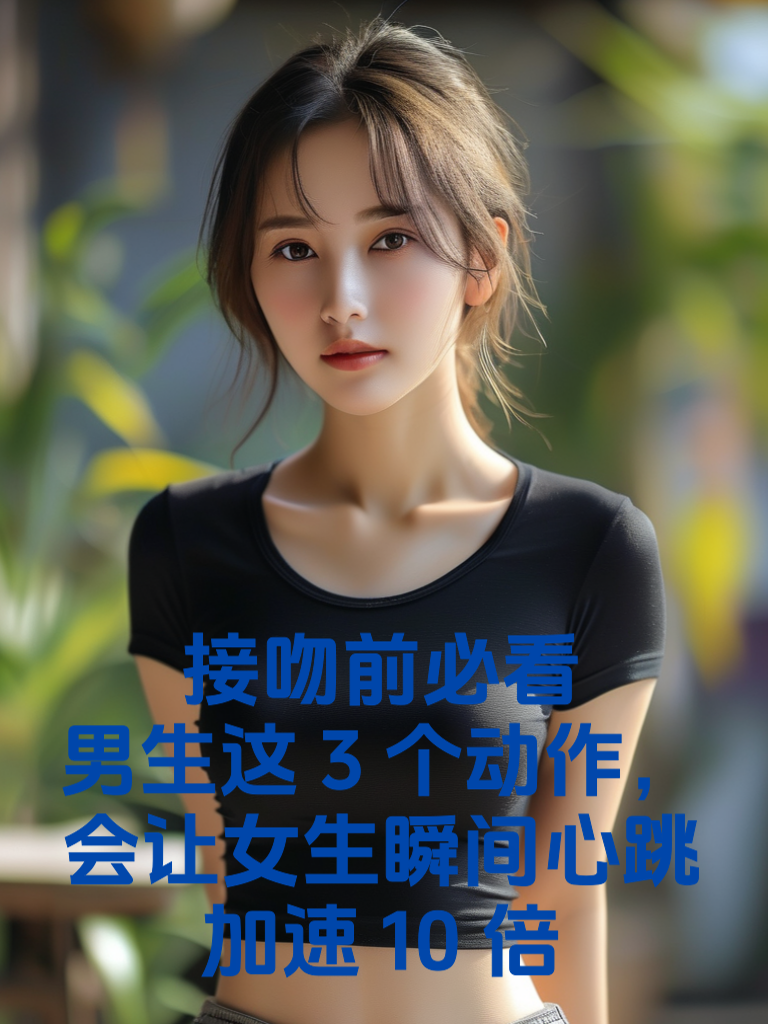 接吻前必看！男生这3个动作，会让女生瞬间心跳加速10倍