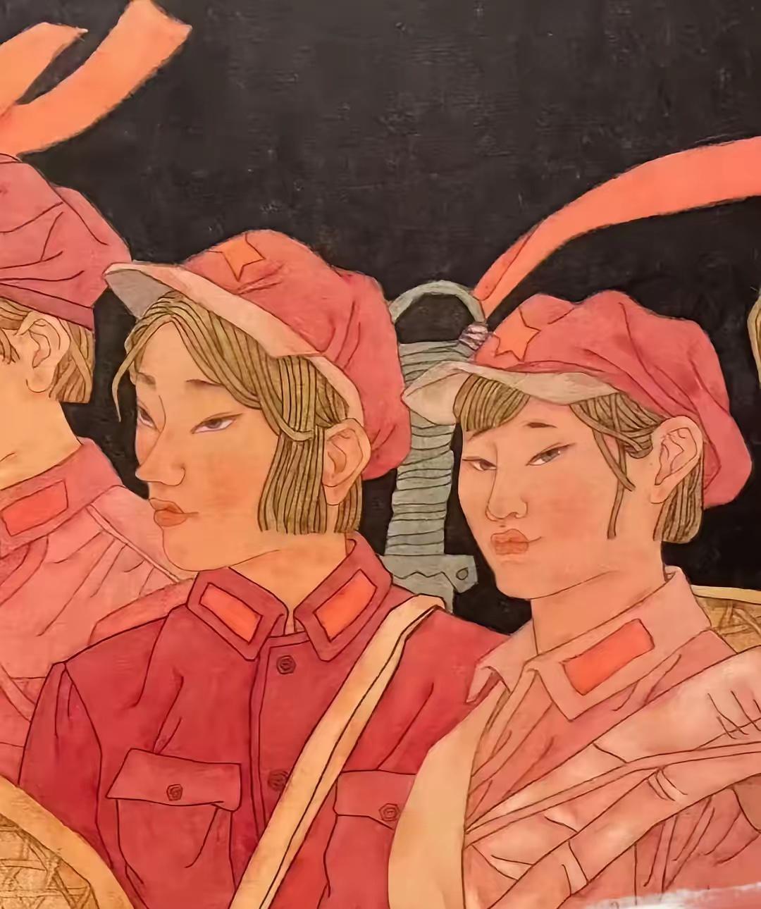 看了有些愤怒。文化毒瘤无处不在。这和毒教材完全一样的画风，故意丑化国人，更过分的