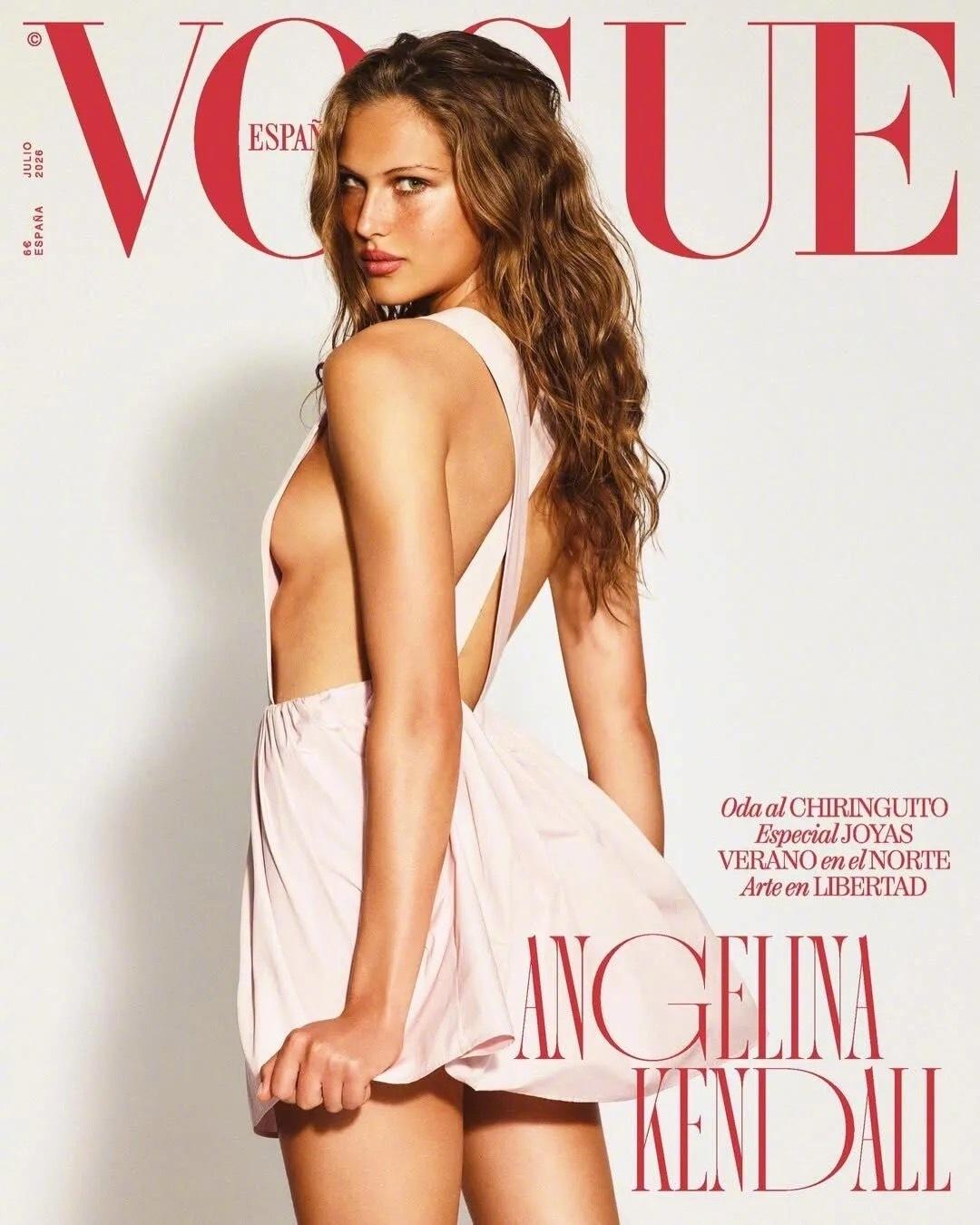 VogueSpainJuly2026西班牙版七月刊封面，超模Angel