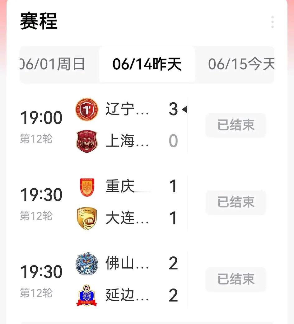 中甲12轮后，基本看得出前几名对冲超的态度。辽宁铁人昨天3：0大胜上海嘉定后