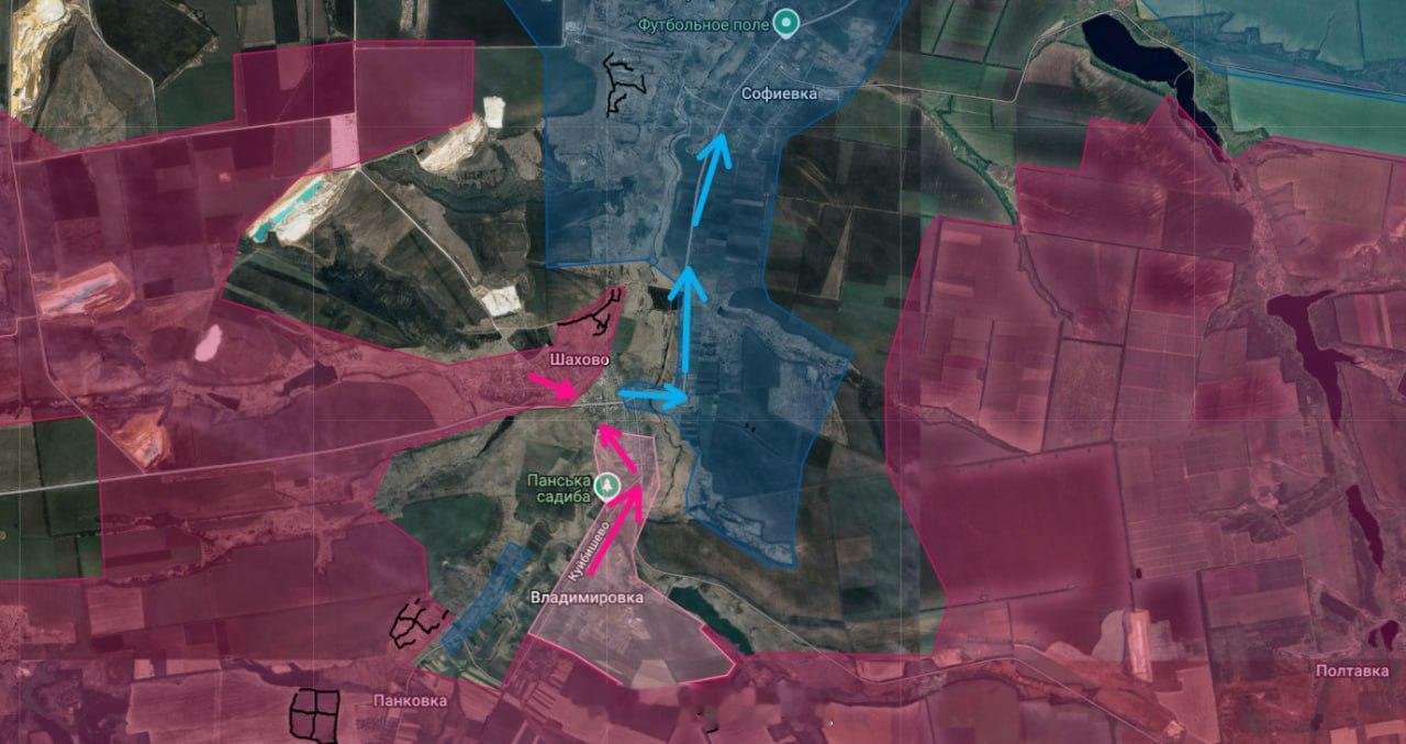 13日俄军在多布罗皮利亚突出部取得重大突破。俄海军陆战旅（155？）重新控制了弗