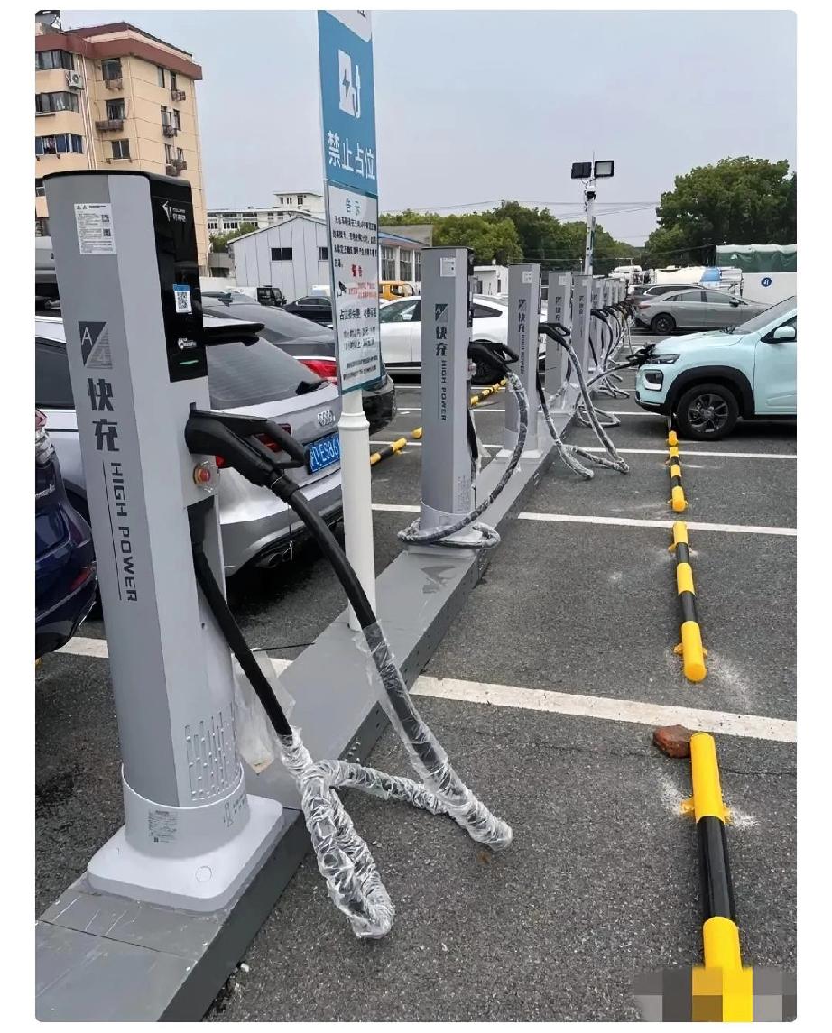 这下好了不仅油车车主没想到，电动车车主也没有想到，以前在小区装个充电桩，求爷