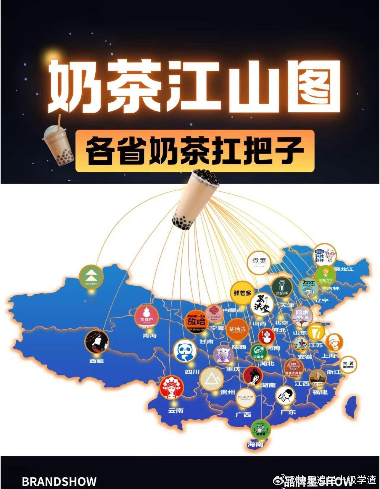 各省奶茶扛把子，你最爱喝哪个？