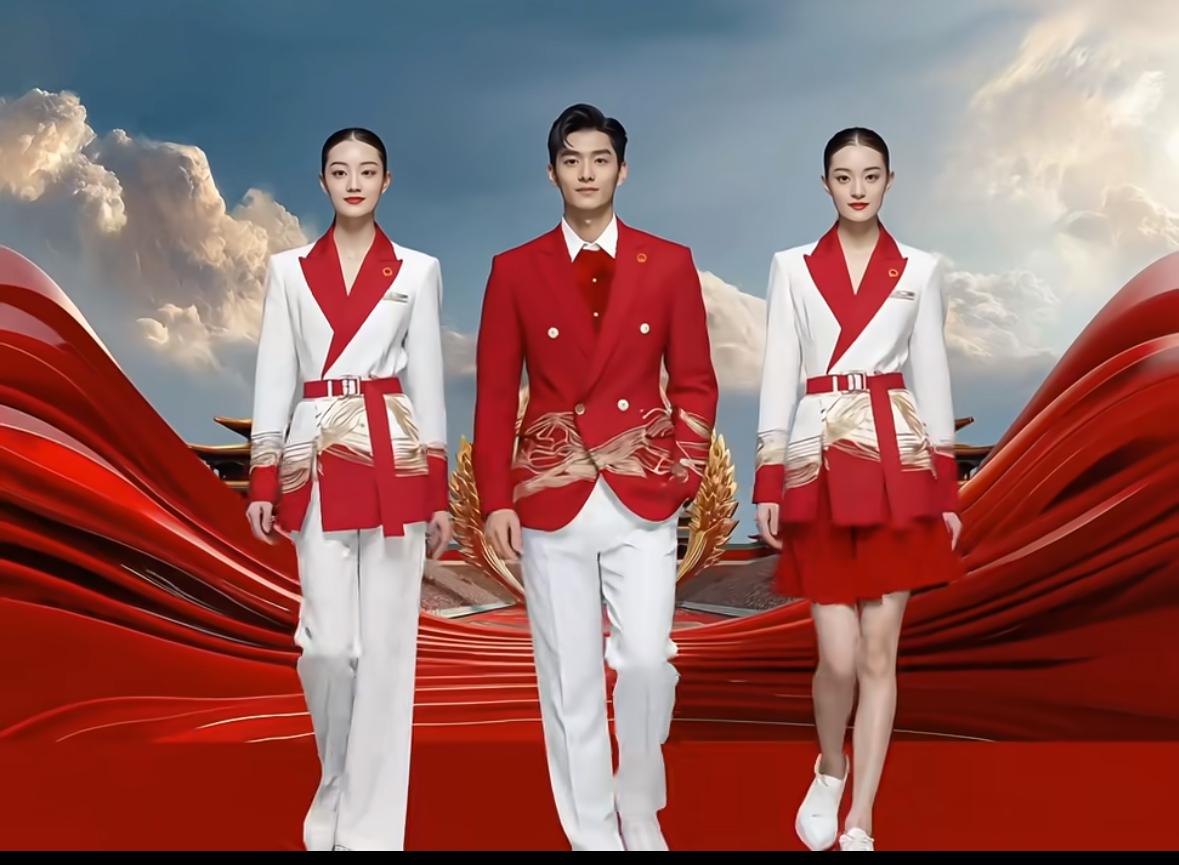 2026年亚运会开幕式中国体育代表团礼服发布——投票中想看王楚钦穿上礼服，一