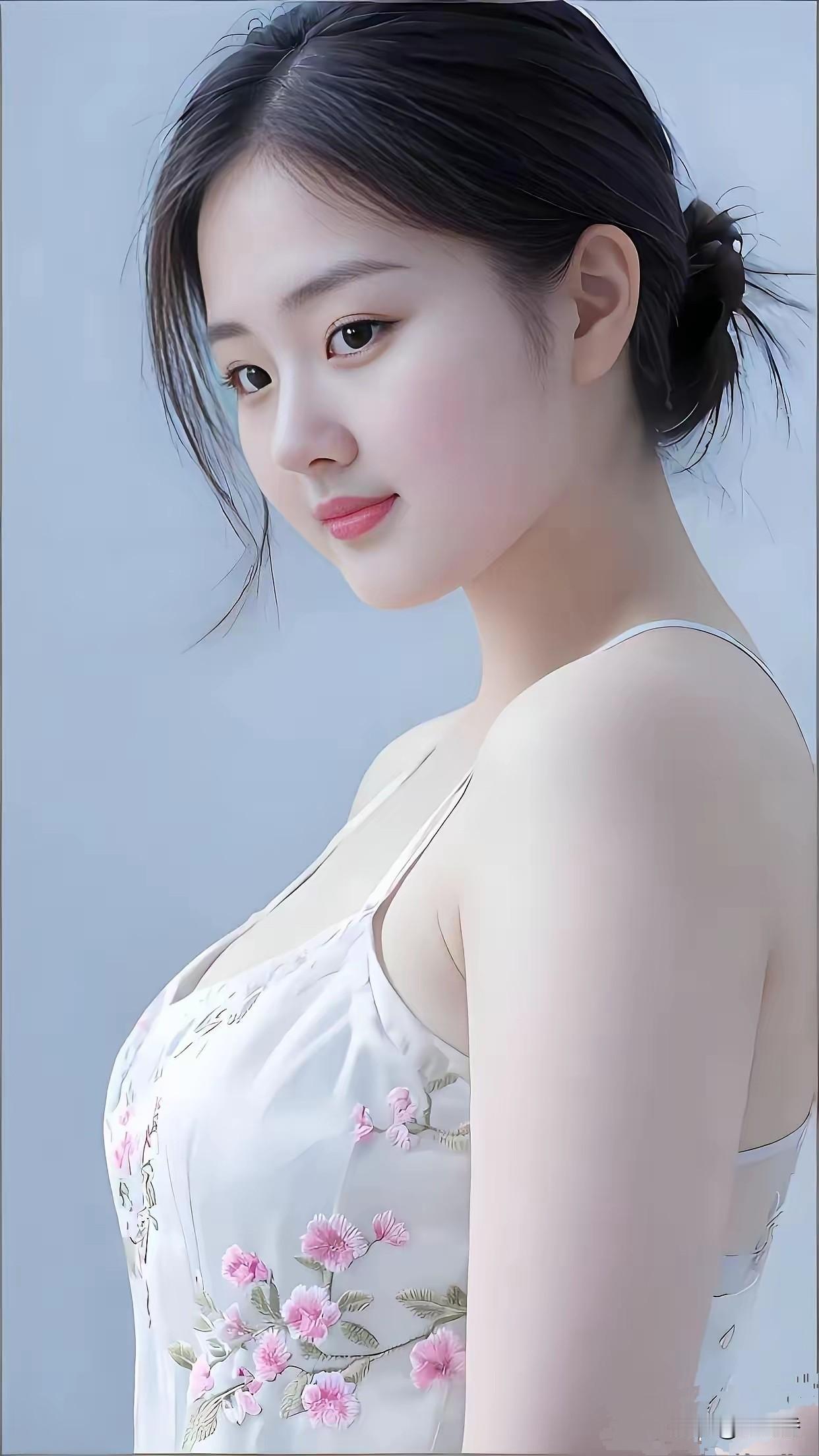 怎样才能形容这样的美，用清水出芙蓉合适吗？