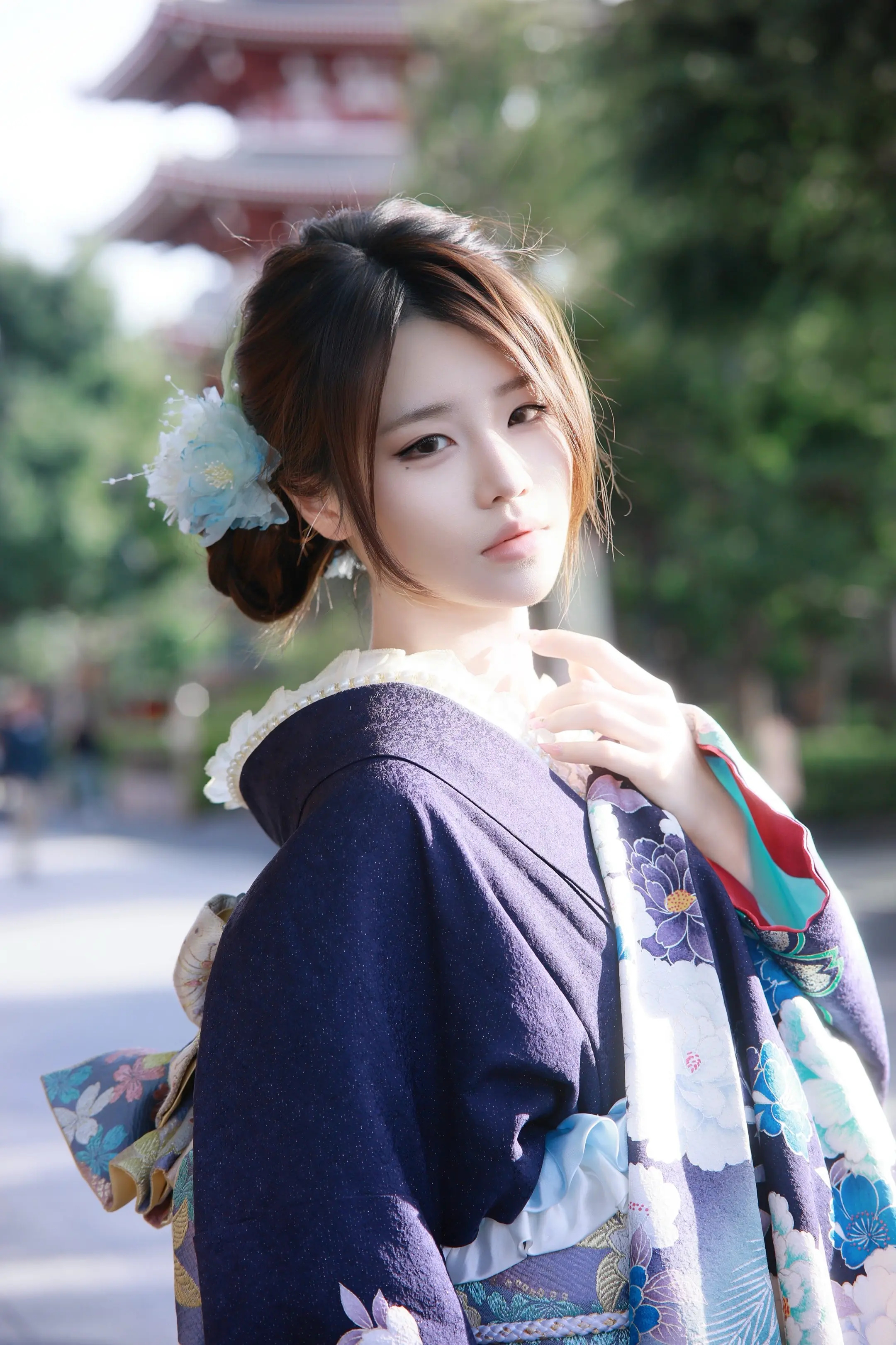 蝴蝶一样美丽🦋。