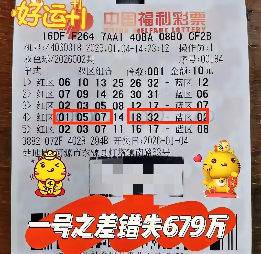 双色球26002期也太疯狂了！12注一等奖狂撒，单注能拿679万，全国好多幸运儿