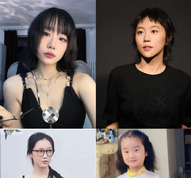 窦靖童开演唱会。三个妹妹全到场了。同父异母的窦佳嫄上台送花。同母异父的李嫣坐第一排举灯牌。继父李亚鹏