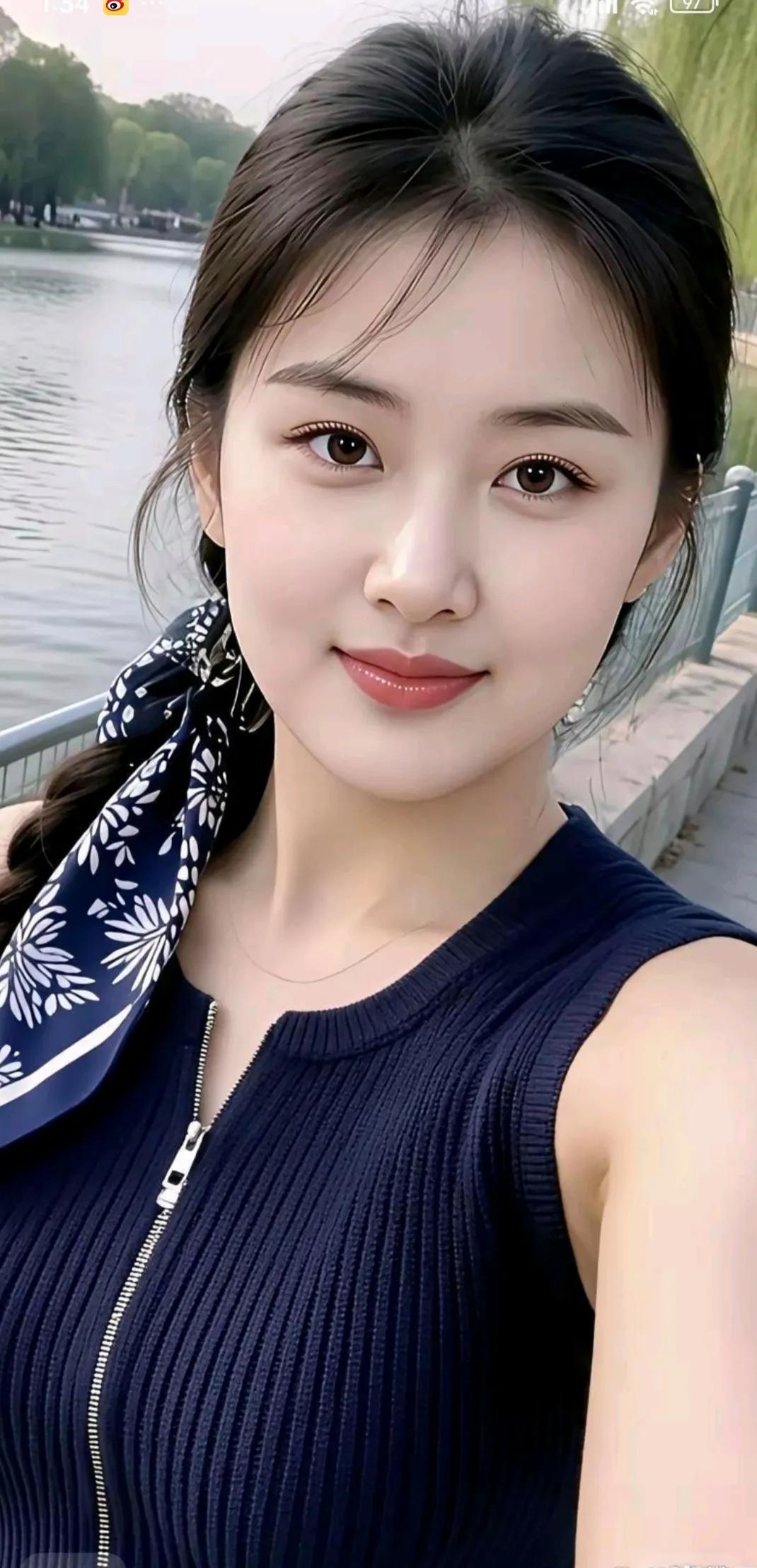 临湖闲游随手定格治愈瞬间，气质温婉出挑的优雅美人，尽数收录湖畔独有的闲适美好。