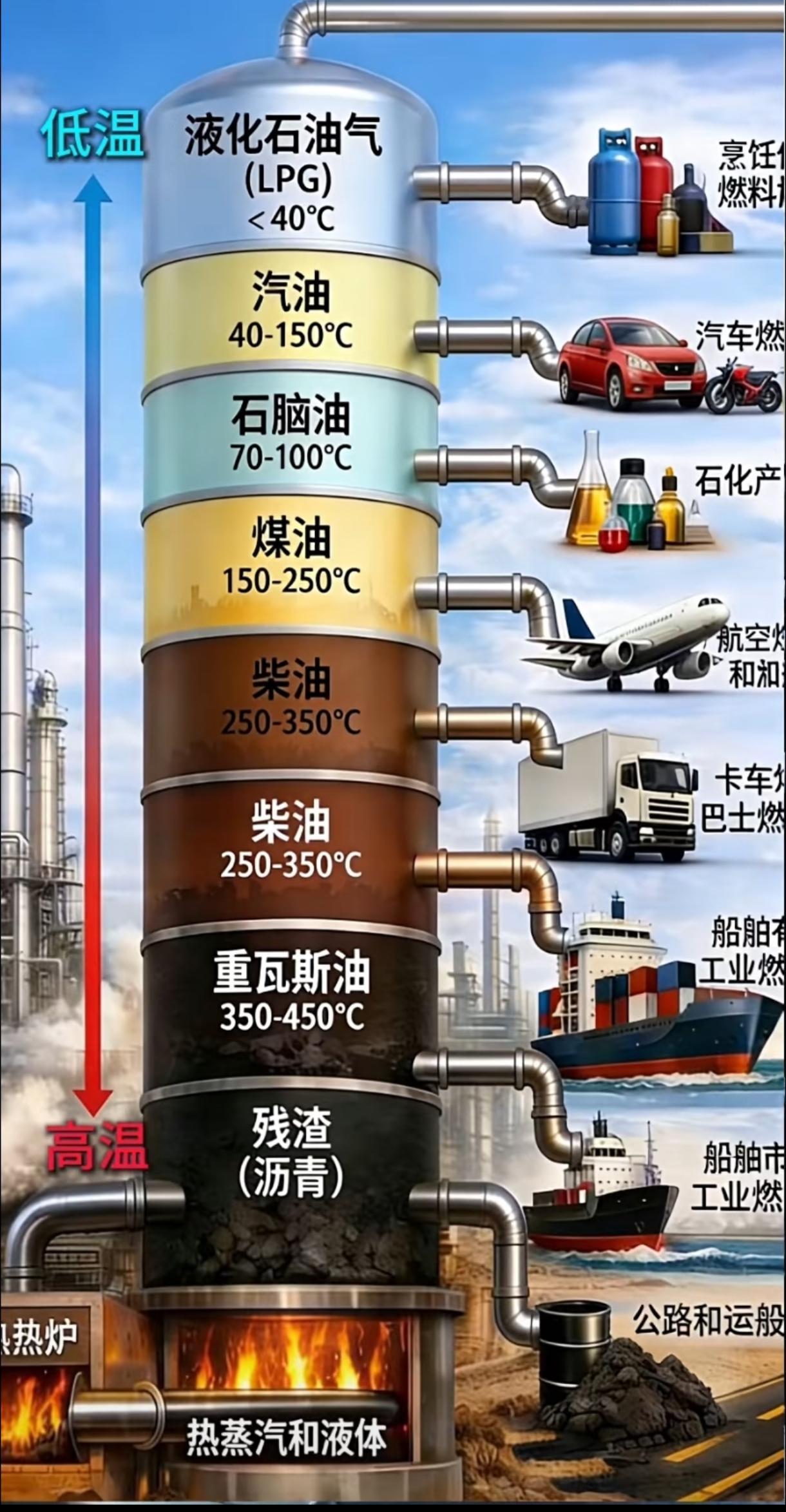 一个很反直觉的事实，真正离不开石油的不是汽车，而是化工。没有石油：•塑料